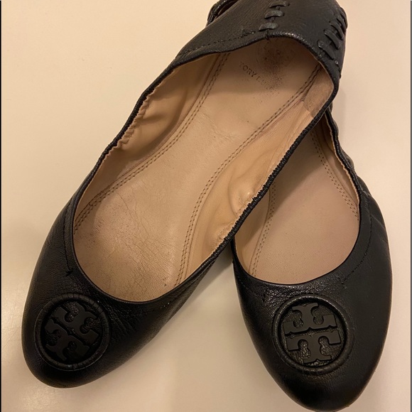 Tory Burch Shoes - Tory Burch Black Flats